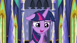 Size: 1920x1080 | Tagged: safe, derpibooru import, screencap, twilight sparkle, alicorn, the last problem, crying, floppy ears, happy, sad smile, solo, tears of joy, twilight's castle, twilight sparkle (alicorn)