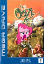 Size: 800x1159 | Tagged: safe, derpibooru import, edit, editor:soulless pinkamena, pinkie pie, lol, mega drive, silly