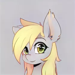 Size: 1024x1024 | Tagged: safe, artist:thisponydoesnotexist, derpibooru import, machine learning generated, pony, big ears, image, neural network, not derpy, png