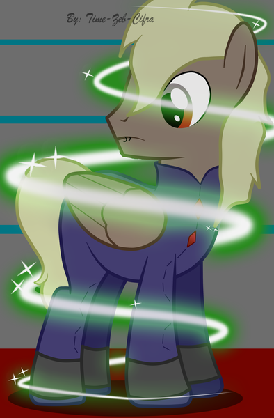 Size: 1984x3023 | Tagged: safe, artist:time-zeb-cifra, derpibooru import, oc, oc:thunderball, unofficial characters only, pegasus, looking back, looking down, solo