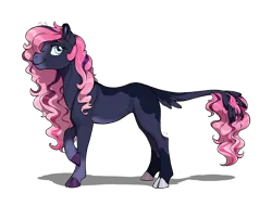 Size: 1280x972 | Tagged: safe, artist:mylittlesonic, derpibooru import, oc, oc:twinkle shine dreamwalker pie, unofficial characters only, earth pony, pony, cloven hooves, female, leonine tail, magical lesbian spawn, mare, offspring, parent:pinkie pie, parent:princess luna, parents:lunapie, simple background, solo, transparent background