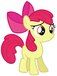 Size: 4577x6158 | Tagged: safe, artist:estories, derpibooru import, apple bloom, earth pony, pony, absurd resolution, bow, proud, simple background, solo, transparent background, vector