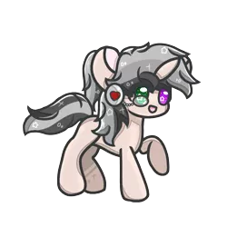 Size: 1500x1500 | Tagged: safe, derpibooru import, oc, oc:klmepoker, unofficial characters only, pony, unicorn, derpibooru community collaboration, female, heterochromia, mare, simple background, solo, transparent background