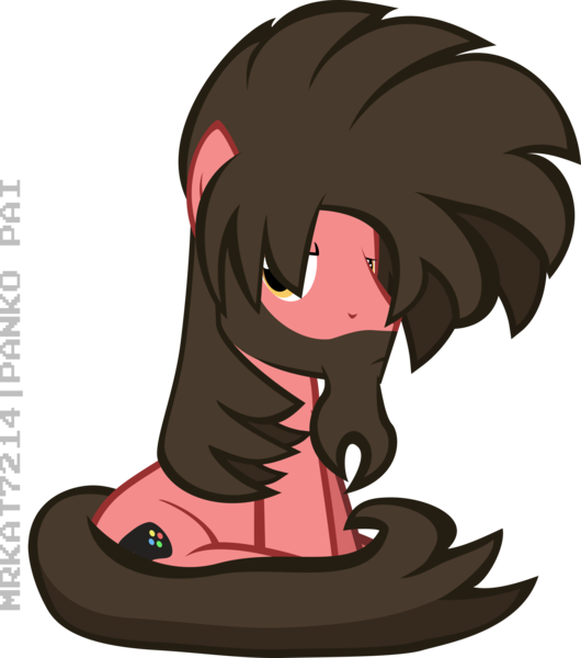 Size: 3658x4139 | Tagged: safe, artist:mrkat7214, derpibooru import, oc, oc:ace play, unofficial characters only, earth pony, pony, big hair, big tail, facial hair, goatee, high res, huge mane, looking at you, male, simple background, sitting, solo, stallion, transparent background, unamused, vector