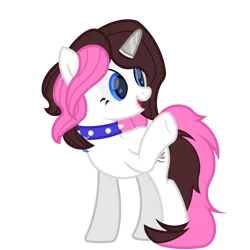 Size: 2200x2200 | Tagged: safe, artist:ponkus, derpibooru import, oc, oc:lyric, pony, unicorn, choker, cute, femboy, horn, horn cap, male, simple background, solo, stallion, transparent background, trap