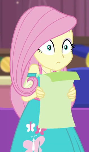 Size: 315x536 | Tagged: safe, derpibooru import, screencap, fluttershy, best in show: the pre-show, equestria girls, equestria girls series, spoiler:eqg series (season 2), cropped, solo