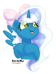 Size: 950x1252 | Tagged: safe, artist:wicked-red-art, derpibooru import, oc, oc:fleurbelle, alicorn, pony, adorabelle, alicorn oc, bow, cute, female, hair bow, horn, mare, ocbetes, simple background, solo, transparent background, wingding eyes, wings, yellow eyes