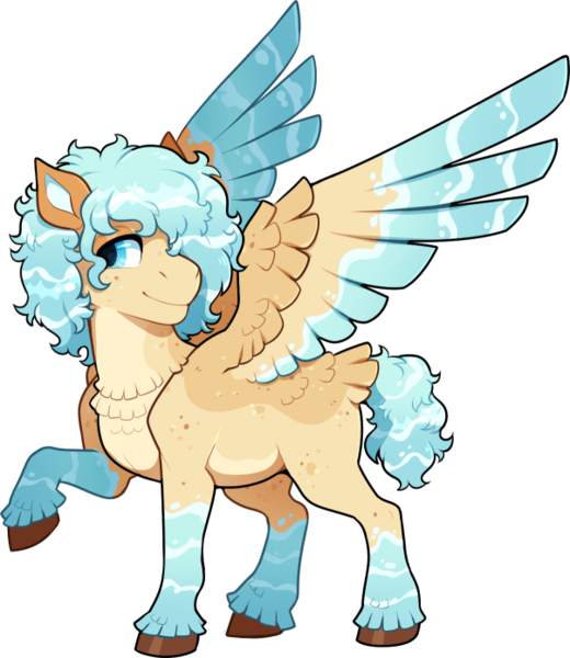 Size: 603x696 | Tagged: safe, alternate version, artist:lastnight-light, derpibooru import, oc, oc:high tide, pegasus, pony, colored wings, male, multicolored wings, simple background, solo, stallion, tail feathers, transparent background, wings