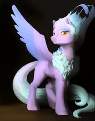 Size: 1650x2100 | Tagged: safe, artist:silfoe, derpibooru import, oc, oc:empyrea, pegasus, female, pegasus oc, solo, wings