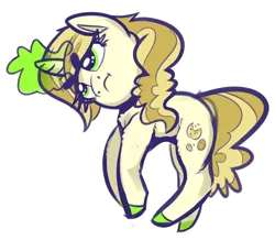 Size: 1280x1118 | Tagged: safe, artist:flowbish, derpibooru import, sweet biscuit, pony, frown, magic, magic aura, simple background, solo, transparent background