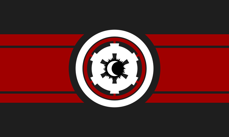 Size: 1440x864 | Tagged: barely pony related, derpibooru import, flag, galactic empire, moon, no pony, safe, star wars, sun