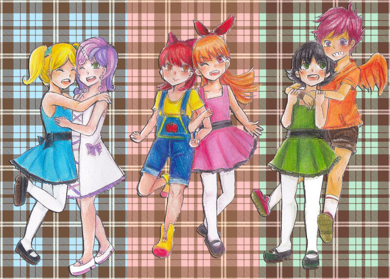 The Powerpuff Girls (anime version) 💙💖💚 | The Powerpuff Girls Amino