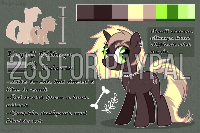 Size: 799x533 | Tagged: safe, artist:keyrijgg, derpibooru import, oc, oc:keyrijgg, pony, adoptable, art, reference, sale