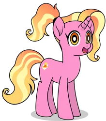 Size: 3000x3429 | Tagged: safe, artist:keronianniroro, derpibooru import, luster dawn, pony, unicorn, female, high res, looking at you, mare, open mouth, simple background, solo, transparent background, vector