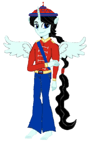 Size: 378x597 | Tagged: safe, artist:loomytyranny, derpibooru import, alicorn, equestria girls, 1000 hours in ms paint, alaska, barefoot, feet, petrogrady slavic, png, russia, slav