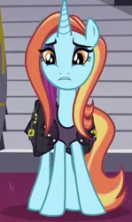 Size: 587x988 | Tagged: safe, derpibooru import, screencap, sassy saddles, pony, unicorn, canterlot boutique, cropped, female, mare, solo