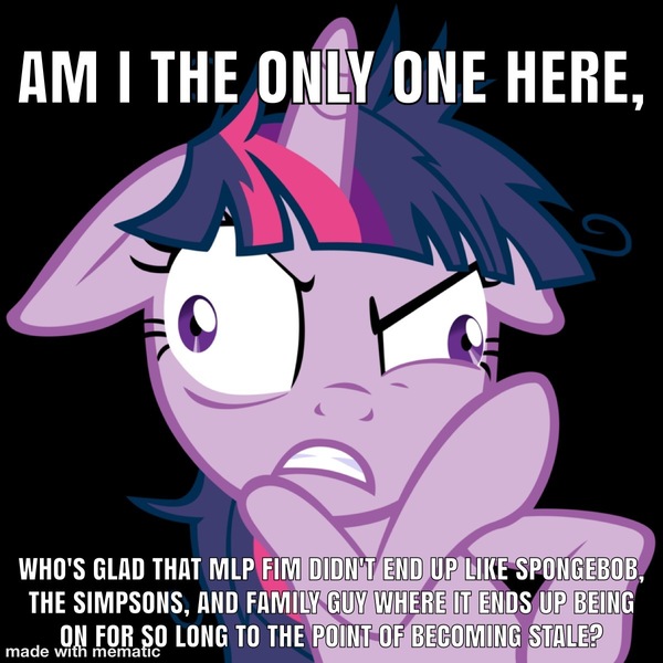 Size: 1200x1200 | Tagged: safe, derpibooru import, twilight sparkle, pony, unicorn, lesson zero, black background, caption, derp, female, floppy ears, image macro, mare, meme, mouthpiece, op has a point, simple background, solo, text, twilight snapple, unicorn twilight