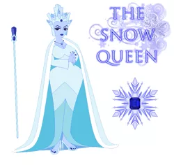 Size: 777x735 | Tagged: safe, artist:megatron-returns, derpibooru import, equestria girls, clothes, curvy, equestria girls-ified, high heels, hourglass figure, scepter, shoes, snow queen, tall