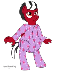 Size: 1127x1280 | Tagged: abdl, anthro, artist:lynnthenerdkitty, clothes, derpibooru import, diaper, diaper fetish, female, fetish, footed sleeper, footie pajamas, implied twilight sparkle, oc, oc:shatter misty cloud, onesie, pajamas, pegasus, poofy diaper, shatter (transformers), simple background, solo, solo female, suggestive, toddler, transformers, transparent background, unguligrade anthro
