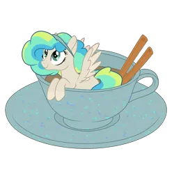 Size: 1700x1700 | Tagged: safe, artist:katelynleeann42, derpibooru import, oc, oc:sour patch, pegasus, pony, cup, cup of pony, female, mare, micro, simple background, solo, transparent background