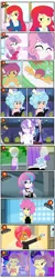 Size: 1000x4989 | Tagged: suggestive, alternate version, artist:theminus, derpibooru import, apple bloom, babs seed, cozy glow, diamond tiara, li'l cheese, lily pad (equestria girls), princess flurry heart, scootaloo, silver spoon, sweetie belle, equestria girls, the last problem, barely legal, belly button, blowing a kiss, blushing, breasts, castle, clothes, cropped, cropped porn, delicious flat chest, dress, ear piercing, earring, equestria girls-ified, evening gloves, female, glasses, gloves, id card, jewelry, long gloves, looking at you, male, older, older flurry heart, one eye closed, piercing, punk, short shirt, skirt, solo, tanktop