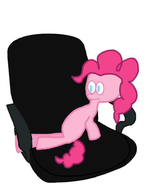 Size: 572x720 | Tagged: safe, derpibooru import, pinkie pie, earth pony, pony, chair, meme, ponified meme, simple background, solo, spongebob squarepants, squidward tentacles, transparent background