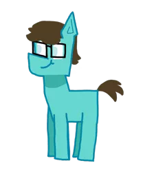 Size: 5000x6000 | Tagged: safe, alternate version, artist:switcharoo, deleted from derpibooru, derpibooru import, oc, oc:switcharoo, unofficial characters only, earth pony, pony, earth pony oc, glasses, happy, male, simple background, solo, stallion, transparent background