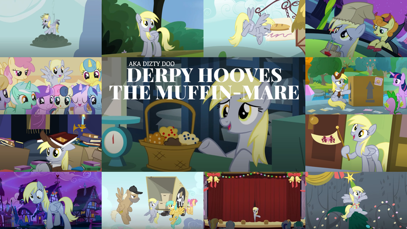Size: 1970x1109 | Tagged: safe, derpibooru import, edit, edited screencap, editor:quoterific, screencap, amethyst star, bon bon, carrot top, cloud kicker, crafty crate, derpy hooves, dizzy twister, golden harvest, lemon hearts, linky, lyra heartstrings, merry may, minuette, orange swirl, sea swirl, seafoam, shoeshine, spike, spring melody, sprinkle medley, sunshower raindrops, sweetie drops, twilight sparkle, twilight sparkle (alicorn), alicorn, dragon, earth pony, pegasus, pony, unicorn, a hearth's warming tail, applebuck season, do princesses dream of magic sheep, feeling pinkie keen, hearth's warming eve (episode), luna eclipsed, no second prances, rainbow falls, rock solid friendship, slice of life (episode), the last roundup, the point of no return, to where and back again, background pony, book, clothes, costume, crash, cute, derpabetes, derpy star, derpysaur, female, flying, food, giant derpy hooves, hat, mailmare, mailmare hat, mailmare uniform, male, mare, muffin, nightmare night costume, paper bag, paper bag wizard, stallion, that pony sure does love muffins, winged spike