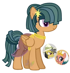 Size: 1024x1066 | Tagged: safe, artist:pure-blue-heart, derpibooru import, pegasus, pony, female, magical lesbian spawn, mare, offspring, parent:daring do, parent:somnambula, simple background, solo, transparent background