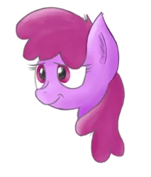 Size: 850x1000 | Tagged: safe, artist:lazymort, derpibooru import, berry punch, berryshine, earth pony, pony, berrytube, bust, female, mare, simple background, smiling, solo, transparent background