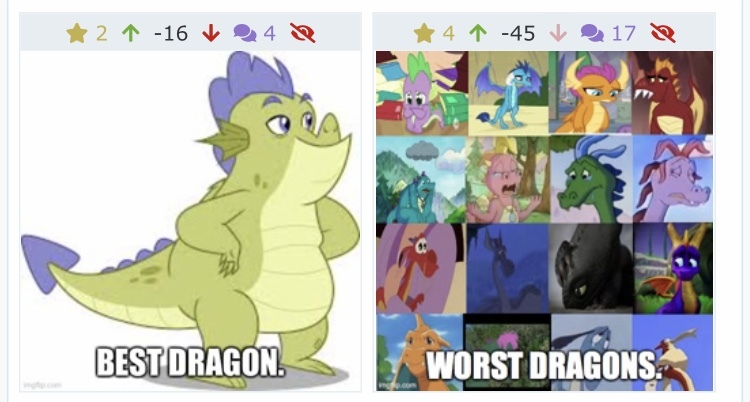 Size: 750x402 | Tagged: abuse, best dragon, caption, charizard, crying, derpibooru, derpibooru import, dragon, dragoness, dragon quest, dragon tales, edit, edited screencap, emberbuse, father knows beast, female, fuck you op, garble, garblebuse, go to sleep sludge, how to train your dragon, image macro, imgflip, juxtaposition, meta, mushu, op is a duck, op is beyond a duck, op is trying to start shit so badly that it's just sad, op is trying to start shit so badly that it's kinda funny, pete's dragon, pokémon, princess ember, sad, safe, screencap, simple background, sludge (dragon), sludgelove, smolder, smolderbuse, spike, spikeabuse, spyro the dragon, text, the legend of zelda, the legend of zelda: the wind waker, toothless the dragon, twibooru, valoo, vector, white background, worst dragon