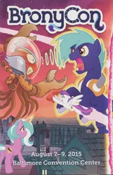 Size: 1984x3072 | Tagged: safe, artist:tonyfleecs, derpibooru import, oc, oc:blank canvas, oc:hoof beatz, oc:mane event, bronycon, bronycon 2015, bronycon 2015 con book