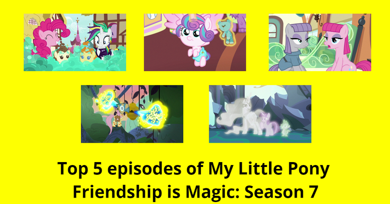 Size: 1200x628 | Tagged: a flurry of emotions, a health of information, alicorn, bag, bee, cake twins, celestial advice, derpibooru import, edit, edited screencap, flash bee, fluttershy, healer's mask, insect, it isn't the mane thing about you, mask, maud pie, op has an opinion, pinkie pie, pound cake, princess celestia, princess flurry heart, pumpkin cake, rock solid friendship, saddle bag, safe, screencap, season 7, siblings, spike, top 5, train, twilight sparkle, twilight sparkle (alicorn), twins