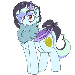 Size: 3000x3000 | Tagged: safe, artist:epicenehs, artist:solardoodles, derpibooru import, oc, oc:solar sulfure, unofficial characters only, bat pony, insect, moth, pony, unicorn, derpibooru community collaboration, 2021 community collab, antennae, chest fluff, fangs, fluffy, simple background, solo, transparent background
