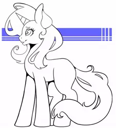 Size: 978x1080 | Tagged: safe, artist:ancookies, derpibooru import, trixie, lineart