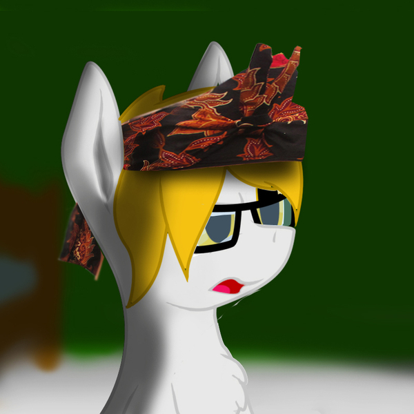 Size: 800x800 | Tagged: safe, artist:dianetgx, derpibooru import, oc, oc:axle bright, pony, unicorn, blurred background, chest fluff, glasses