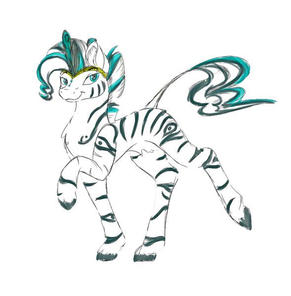 Size: 2000x2039 | Tagged: safe, artist:banoodle, derpibooru import, oc, oc:clear skies ahead, unofficial characters only, zebra, derpibooru community collaboration, 2021 community collab, belly fluff, chest fluff, ear fluff, simple background, solo, transparent background, zebra oc