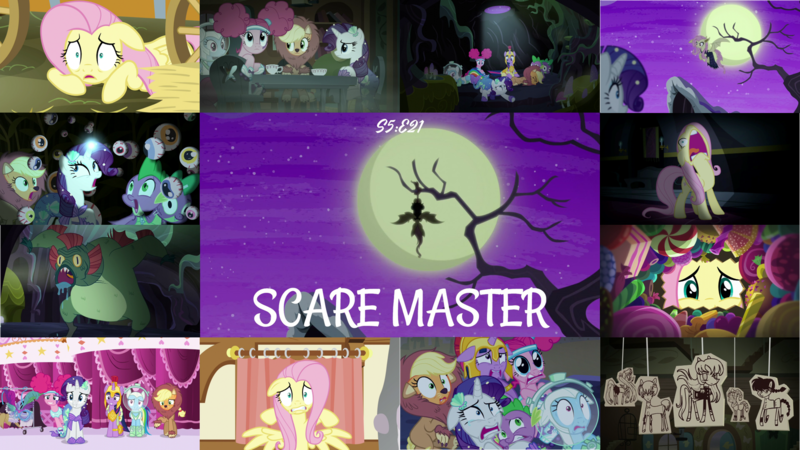 Size: 1975x1111 | Tagged: safe, derpibooru import, edit, edited screencap, editor:quoterific, screencap, applejack, fluttershy, harry, pinkie pie, rainbow dash, rarity, spike, twilight sparkle, ponified, mermaid, pony, scare master, animal costume, applelion, armor, astrodash, athena sparkle, bulma, candy, clothes, costume, dark, dragon ball, flutterbat costume, flutterscream, fluttershy's cottage, food, harry the swamp monster, mane seven, mane six, mermarity, moon, neon genesis evangelion, nightmare night, nightmare night costume, pinkie puffs, ranma 1/2, ranma saotome, rei ayanami, revolutionary girl utena, sailor moon, serena tsukino, tsukino usagi, unplanned guests, utena tenjou