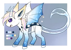 Size: 1075x763 | Tagged: safe, artist:the-dreepy-mom, derpibooru import, oc, oc:winter shine, changedling, changeling, female, solo