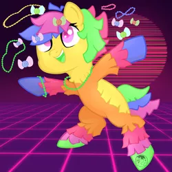 Size: 3000x3000 | Tagged: safe, artist:wickedsketchstudios, derpibooru import, oc, oc:fiesta, unofficial characters only, iawtc, its a working title con, mascot, piñata, solo