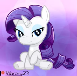 Size: 719x704 | Tagged: safe, artist:tabrony23, derpibooru import, rarity, pony, unicorn, cute, daaaaaaaaaaaw, patreon, patreon logo, raribetes, sitting, solo