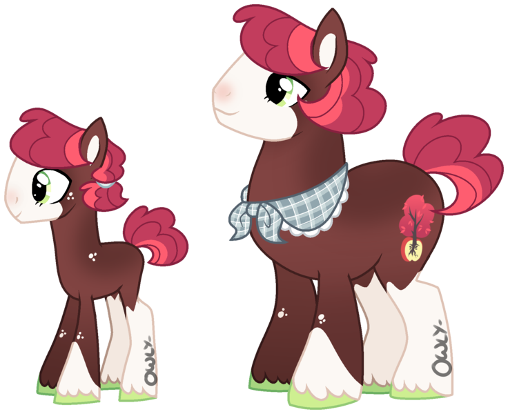 Size: 1808x1473 | Tagged: safe, artist:owl-clockwork, derpibooru import, oc, oc:red velvet, earth pony, pony, female, mare, offspring, parent:burnt oak, parent:fleur-de-lis, simple background, solo, teenager, transparent background