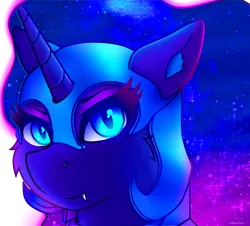 Size: 3218x2914 | Tagged: safe, artist:legionsunite, derpibooru import, nightmare moon, alicorn, pony, armor, ethereal mane, female, galaxy mane, mare, simple background, transparent background