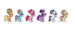 Size: 500x200 | Tagged: safe, alternate version, artist:sugar morning, derpibooru import, applejack, fluttershy, pinkie pie, rainbow dash, rarity, twilight sparkle, twilight sparkle (alicorn), alicorn, earth pony, pegasus, pony, unicorn, adorkable, animated, bipedal, cute, dancing, dashabetes, diapinkes, dork, eyes closed, female, frame by frame, freckles, gif, goes with every song, hat, jackabetes, mane six, mare, perfect loop, ponk, raribetes, shyabetes, simple background, sugar morning is trying to murder us, transparent background, twiabetes, weapons-grade cute