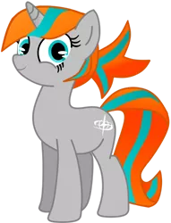 Size: 1024x1340 | Tagged: safe, artist:singularmj, derpibooru import, oc, oc:horizon, pony, unicorn, gray coat, light blue eyes, red mane, simple background, solo, transparent background, vector