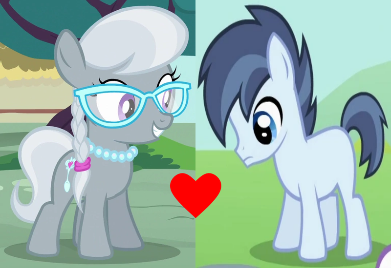 Size: 1076x740 | Tagged: safe, deleted from derpibooru, derpibooru import, edit, edited screencap, screencap, shady daze, silver spoon, pony, the cutie pox, twilight time, colt, cropped, female, filly, heart, male, shadyspoon, shipping, shipping domino, shipping fuel, straight