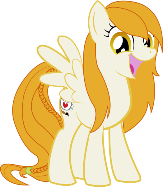 Size: 2289x2620 | Tagged: safe, artist:alinadreams00, derpibooru import, oc, oc:moka, pegasus, happy, looking at you, open mouth, pegasus oc, solo, wings