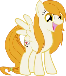 Size: 2289x2620 | Tagged: safe, artist:alinadreams00, derpibooru import, oc, oc:moka, pegasus, happy, looking at you, open mouth, pegasus oc, solo, wings