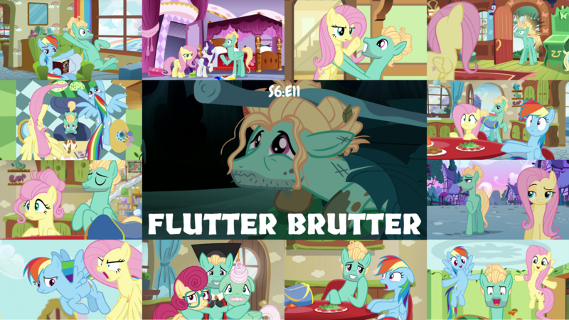 Size: 1966x1107 | Tagged: derpibooru import, edit, edited screencap, editor:quoterific, flutter brutter, fluttershy, gentle breeze, posey shy, rainbow dash, rarity, safe, screencap, zephyr breeze