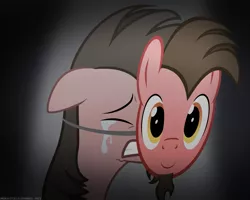 Size: 1477x1181 | Tagged: safe, artist:mrkat7214, derpibooru import, oc, oc:ace play, unofficial characters only, earth pony, pony, crying, facial hair, floppy ears, goatee, gritted teeth, male, mask, meme, ponified meme, sad, solo, stallion, vector, wojak